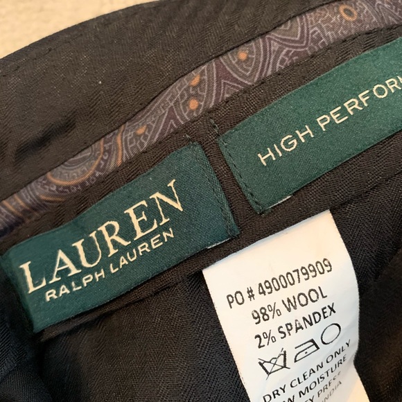 Men’s Ralph Lauren dress pants navy 40W x 30L - Picture 4 of 5